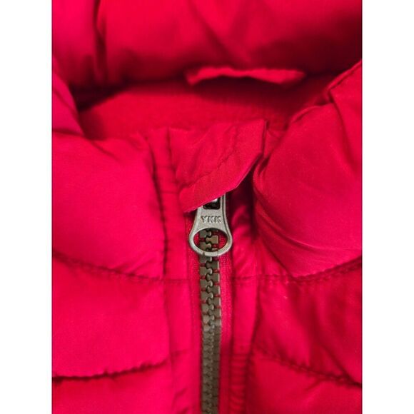Old Navy Toddler Frost Free Puffer Vest 4T Red Polyester Winter - Picture 6 of 7